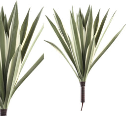 PTMD Agave Kunsttak - 31 x 31 x 48 cm - Groen