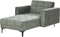ALNES - Chaise longue - Groen - Stof