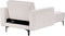 ALNES - Chaise longue - Off-white - Polyester