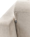 ALNES - Fauteuil - Beige - Polyester