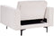 ALNES - Fauteuil - Off-white - Polyester