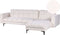 ALNES - Hoekbank - Wit - Linkszijdig - Polyester