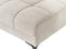 ALNES - Ottomaan - Beige - Polyester