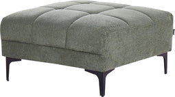 ALNES - Ottomaan - Groen - Stof