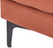 ALNES - Ottomaan - Rood - Polyester