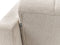 ALNES - Slaapbank - Beige - Polyester