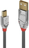 Lindy 36634 - USB 2.0 kabel - 5 m - Grijs