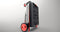 Clax trolley + 1 vouwkrat - rood/grijs