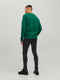 JACK&JONES JJITOM JJORIGINAL AM 809 NOOS - Heren Jeans - Skinny fit met stretch - Zwart - Maat 28 X L32