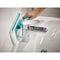 Leifheit Flexipad - Bad- en tegelwisser - 360° draaibaar - Turquoise/Wit