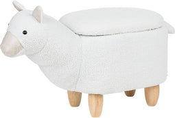 ALPACA - Hocker - Wit - Polyester