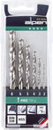 Alpen 0000111806100 HSS Metaal-spiraalboorset 6-delig Cilinderschacht 1 stuk(s)