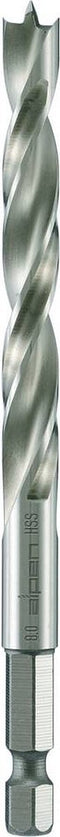 Alpen 0062200500100 Hout-spiraalboor 5 mm Gezamenlijke lengte 100 mm 1/4 (6.3 mm) buitenvierkant 1 stuk(s)