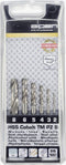 Alpen 100906100 HSS-E Metaal-spiraalboorset 6-delig Kobalt DIN 1897 Cilinderschacht 1 set(s)
