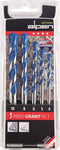 Alpen 25700005100 Granietboorset 5-delig 4 mm, 5 mm, 6 mm, 8 mm, 10 mm Cilinderschacht 1 set(s)