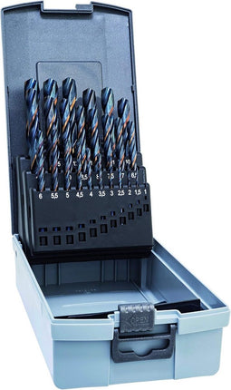 Alpen Boorset 25 delig KP 25 HSS Sprint Master DIN 338 RN 1.0 – 13.0 mm