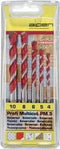 Alpen MultiCut 100705100 Carbide Multifunctionele boorset 5-delig 4 mm, 5 mm, 6 mm, 8 mm, 10 mm Cilinderschacht 1 set(s