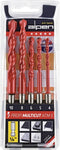 Alpen MultiCut 100805100 Carbide Multifunctionele boorset 5-delig 1/4 (6.3 mm) 1 set(s)