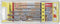 Alpen MultiCut 100805100 Carbide Multifunctionele boorset 5-delig 1/4 (6.3 mm) 1 set(s)