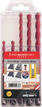 Alpen MultiCut 100905100 Carbide Multifunctionele boorset 5-delig 5 mm, 6 mm, 8 mm, 10 mm SDS-Plus 1 set(s)
