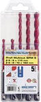 Alpen MultiCut 100905100 Carbide Multifunctionele boorset 5-delig 5 mm, 6 mm, 8 mm, 10 mm SDS-Plus 1 set(s)