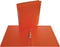 Alpha ringmap, voor ft A4, uit PP, 2 ringen van 25 mm, transparant oranje