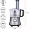 alpina 3-in-1 Foodprocessor - 1L - 600W - Food Chopper en Keukenmachine - 2 Snelheden - Hakken, Snijden en Raspen - Aluminium - Zilver