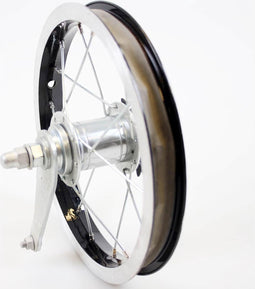 Alpina achterwiel 12 remnaaf Yabber zwart zink spk