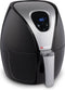 alpina Airfryer 2,4 L - Heteluchtfriteuse met Digitaal Display en Touch Control - 4 Personen - Air Fryer met Instelbare Temperatuur 80-200°C - Hetelucht Friteuse 1500 Watt