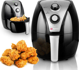 alpina Airfryer XL - Hetelucht Friteuse 3.2L - 80 tot 200°C - 1500W