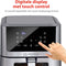 alpina Airfryer XXL - Airfryer Oven en Heteluchtfriteuse 8L - Instelbare Temperatuur 80-200°C - Timer 120 Min - 1800W - Digitaal Display - Zilver - Hetelucht Oven Airfryer