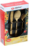 alpina Bestek Set 16 Delig - 4 Personen - Lepels - Messen - Vorken - Mat Goud