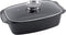 alpina Braadslede - Ovenschaal Rechthoekig - 39,5x22,5x10,8cm - 5.5L - RVS - Zwart