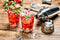 alpina Cocktailset - Cocktailshaker - in Geschenkdoos - 5-Delig - RVS