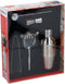 alpina Cocktailset - Cocktailshaker - in Geschenkdoos - 5-Delig - RVS
