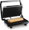 alpina Contactgrill - Tosti Apparaat - Anti-Aanbaklaag - 700W - RVS/Zwart
