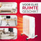 alpina Elektrische Olieradiator YL-A07S09 - 2000W - Elektrische Kachel - Instelbare Thermostaat - Op Wieltjes - Koord Opslagruimte - Oververhittingsbeveiliging - Wit