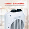 alpina Elektrische Ventilatorkachel PTC-1601 - Mini Heater 1500W - voor Ruimtes 10 tot 15 m²