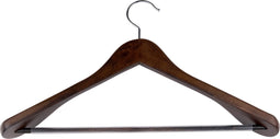 alpina Kledinghanger Hout - Kleerhanger 1 Stuk - Brede Schouders en Anti-Slip - 44 x 23.5 x 5.8 CM