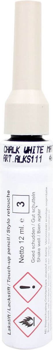 Alpina lakstift Chalk White PMS10101 Matt