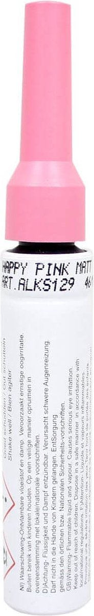 Alpina lakstift Happy Pink PMS211 Matt