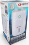 alpina Mini Luchtontvochtiger - Stille Ontvochtiger 35 dB - Dehumidifier voor 100M³ - Ontvochtigt tot 330ml per Dag - Vrijstaande Deshumidificateur - 14,5 x 14,5 x 22,5 cm - Wit