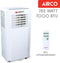 alpina Mobiele Airco - Airconditioner - Luchtontvochtiger - Ventilator met 3 Snelheden - 69 CM - 0,5 L Water Opvangbak - Afstandsbediening en Timer