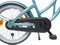 Alpina Ocean fiets - 16 inch - Soft Green Matt - Kinderfiets met mandje - Meisjesfiets - Groen