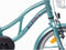Alpina Ocean fiets - 18 inch - Soft Green Matt - Stadsfiets - Kinderfiets met mandje - Meisjesfiets - Groen