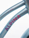 Alpina Ocean fiets - 20 inch - Dusk Blue Matt - Stadsfiets - Kinderfiets met mandje - Meisjesfiets - Blauw