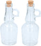 Alpina Olie- En Azijnfles 250 Ml 18 Cm Glas Transparant 2 Stuks