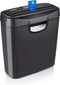 alpina Papierversnipperaar - Creditcard Vernietiger - Papiervernietiger met Opvangbak - Zwart