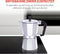alpina Percolator - Koffiemachine 270 ML - Koffieapparaat ?10 x 19 CM - 320 GR - Koffie Maken Zonder Elektriciteit - 1 Kop Per Keer Koffie Apparaat - Ook op Gas/ Halogeen/ Keramisch - Aluminium