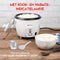 alpina Rijstkoker - Anti-aanbaklaag - Warmhoudfunctie - 0.6 L - 300W - Wit